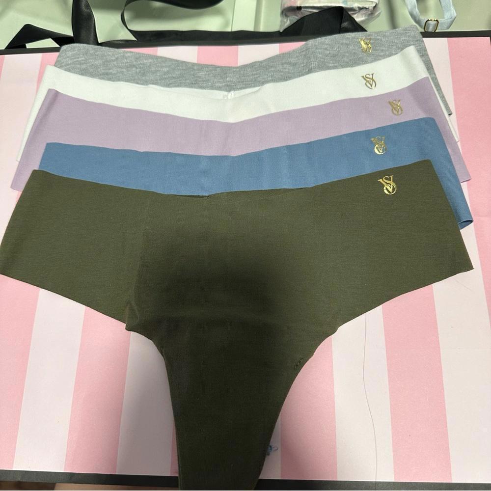 Victoria’s Secret No Show Cotton Thong Panties
